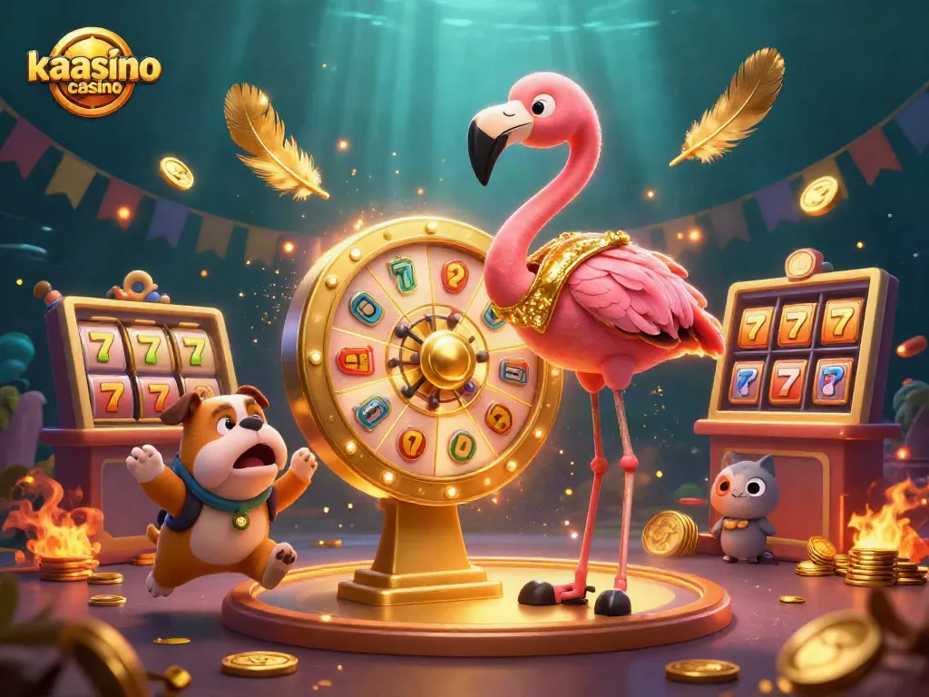 Engage with the vibrant scene of kaasino casino, where excitement meets gaming with dynamic characters and rich casino elements.