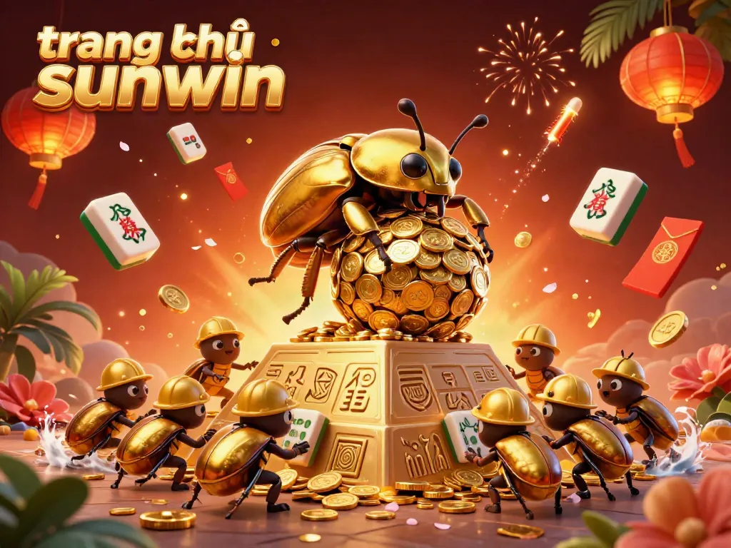 Engage with the fun at trang chủ sunwin with vibrant casino elements and golden themes.