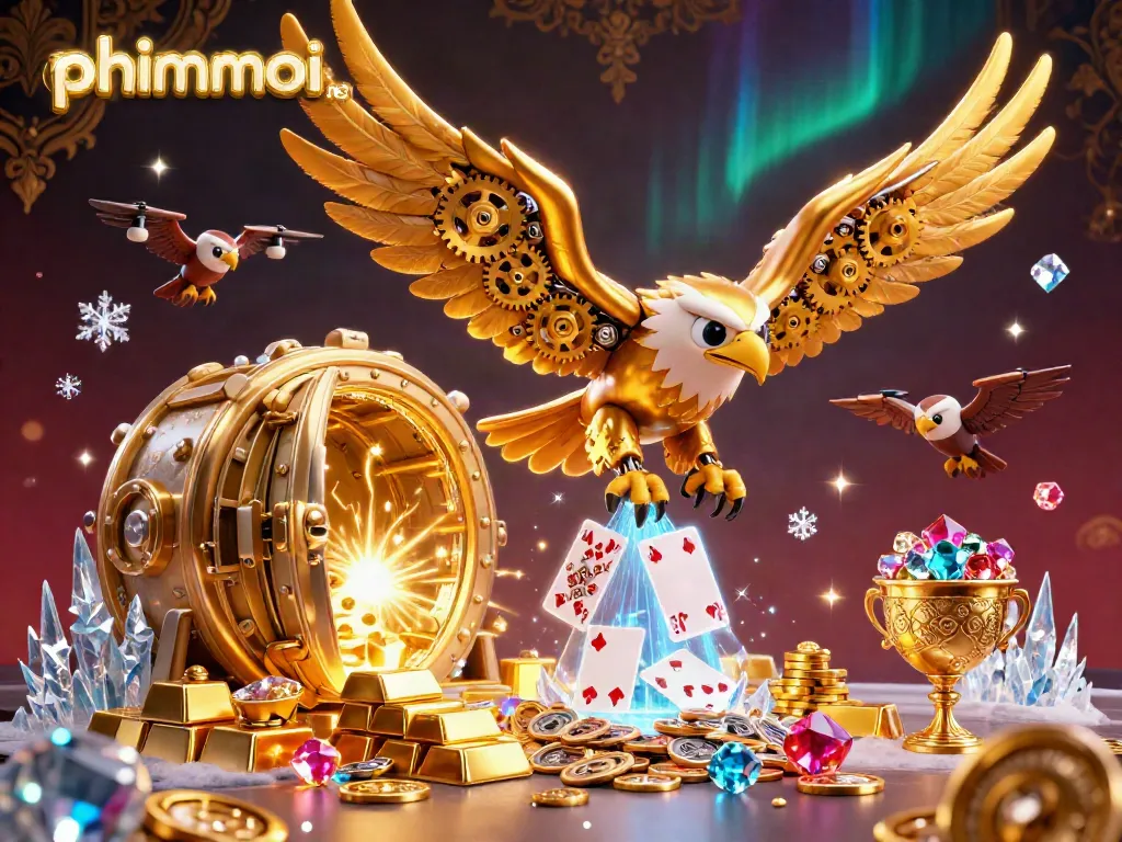 Experience thrilling gameplay with phimmoi, net's dazzling cybernetic eagle and casino treasures.