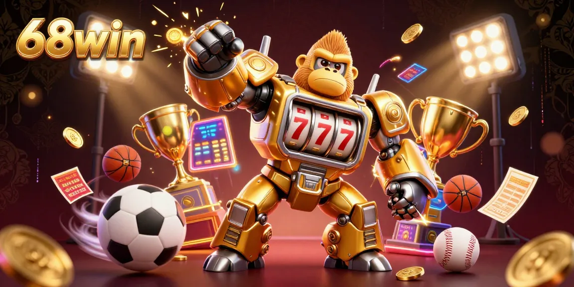 Celebrate wins at 68win with exciting 3D casino elements and dynamic sports action.