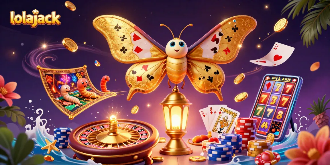 Experience winning moments at lolajack with vibrant casino elements and thrilling games.